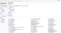 Desktop Screenshot of honda-wiki.org