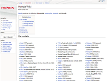 Tablet Screenshot of honda-wiki.org